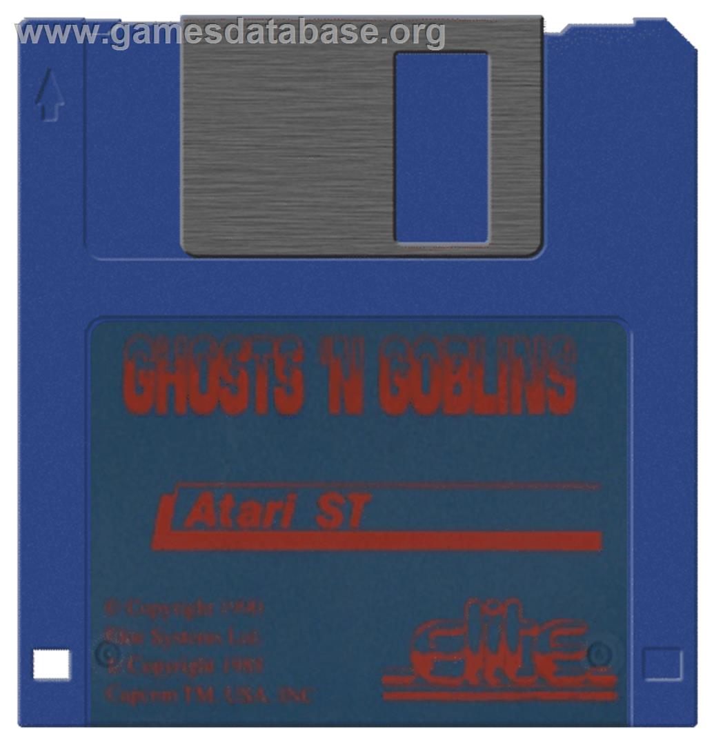 Ghosts 'n Goblins - Atari ST - Artwork - Disc