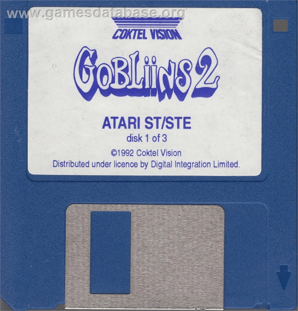 Gobliins 2 - The Prince Buffoon - Atari ST - Artwork - Disc