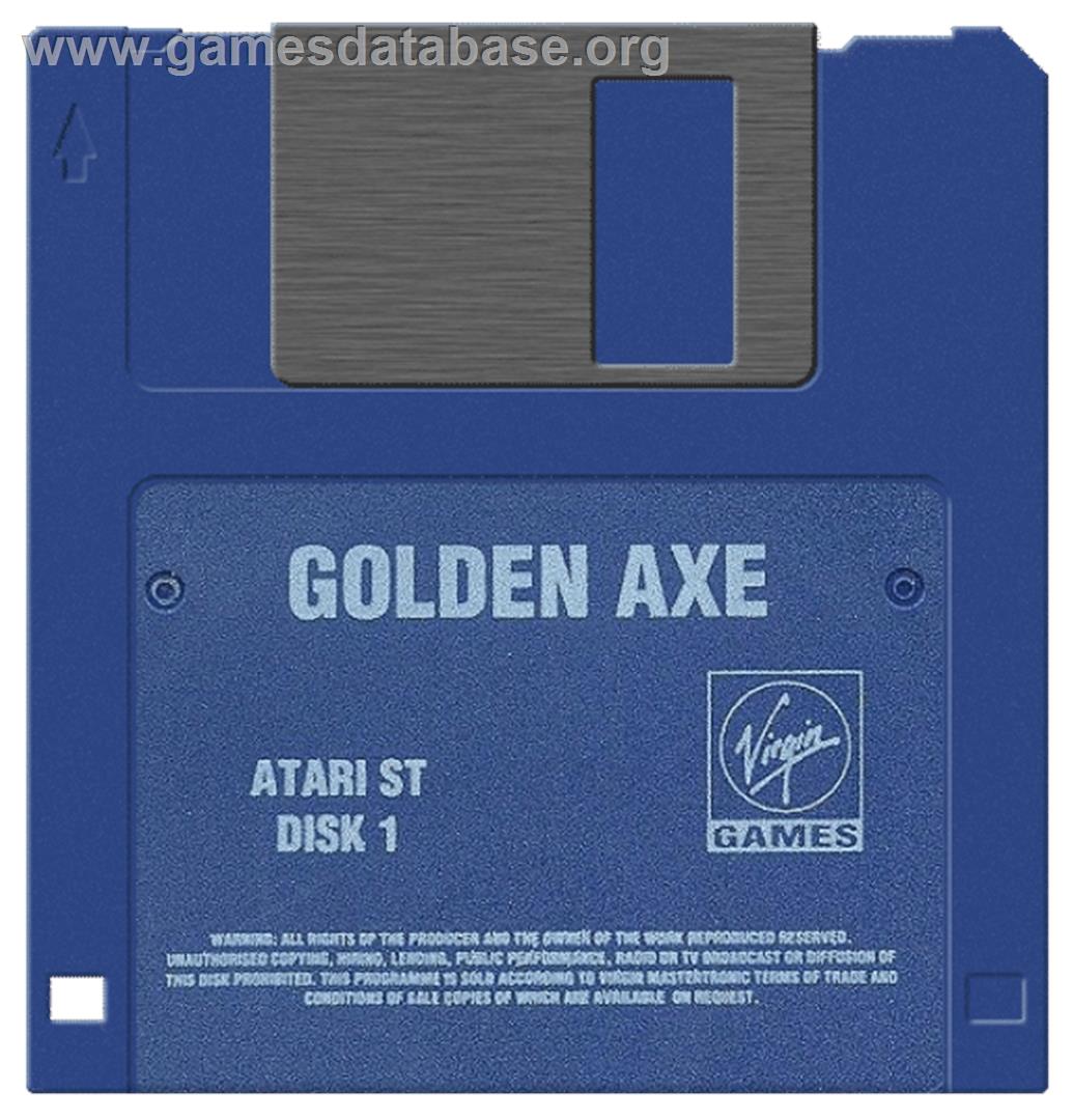 Golden Axe - Atari ST - Artwork - Disc
