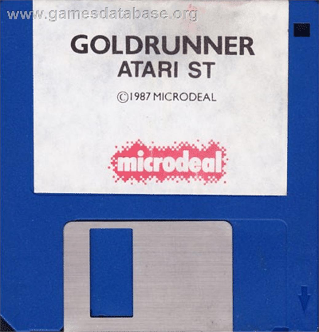 Goldrunner - Atari ST - Artwork - Disc