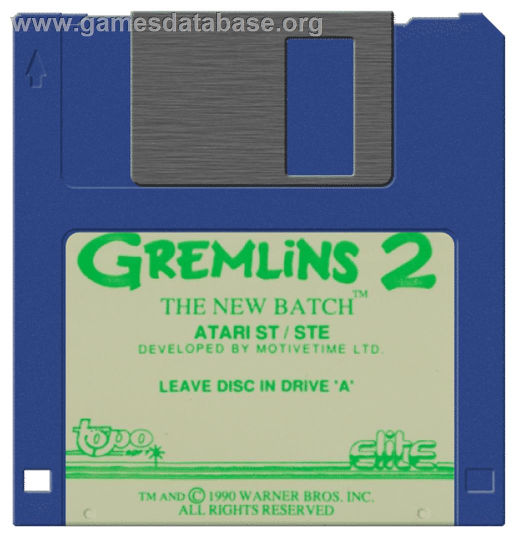 Gremlins 2 - The New Batch - Atari ST - Artwork - Disc