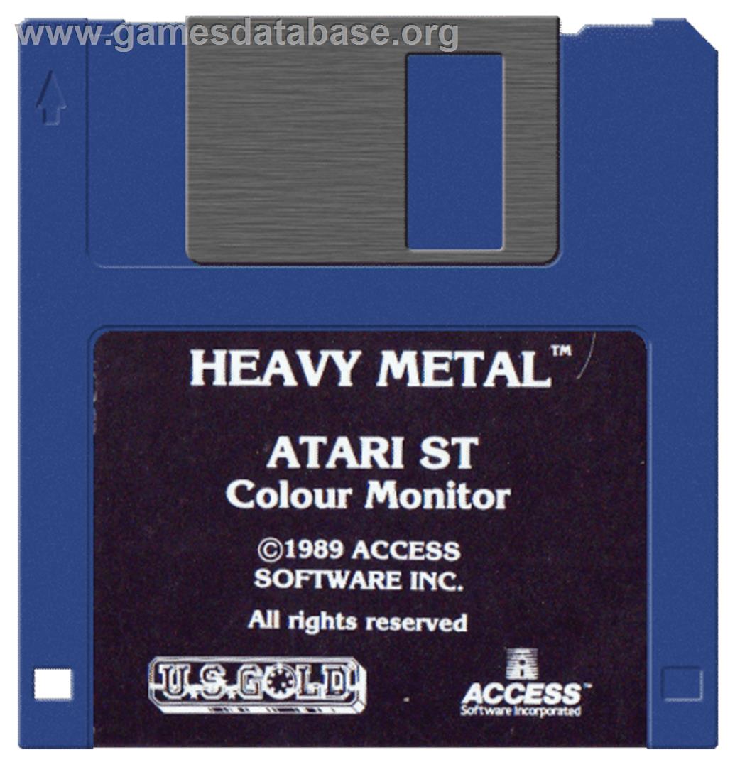 Heavy Metal - Atari ST - Artwork - Disc
