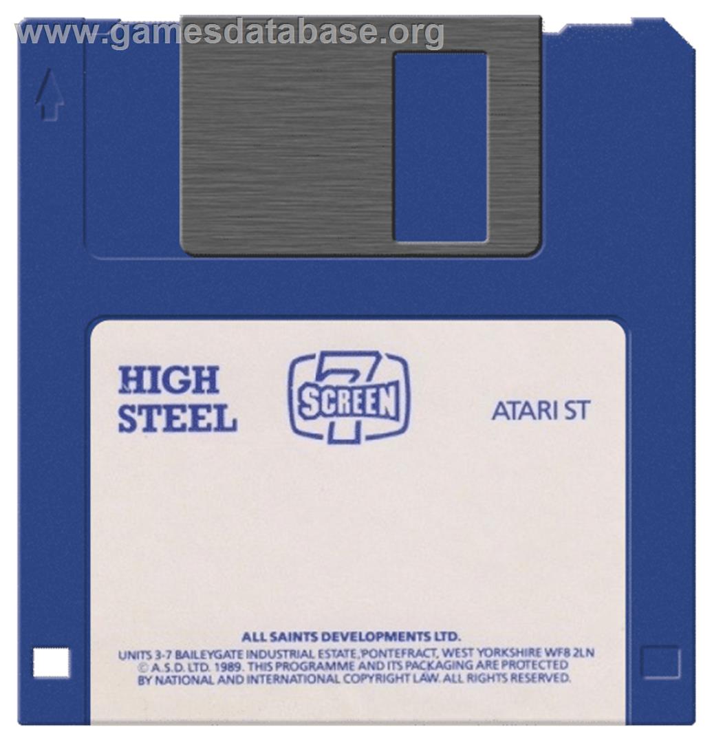 Highway Patrol 2 - Atari ST - Artwork - Disc