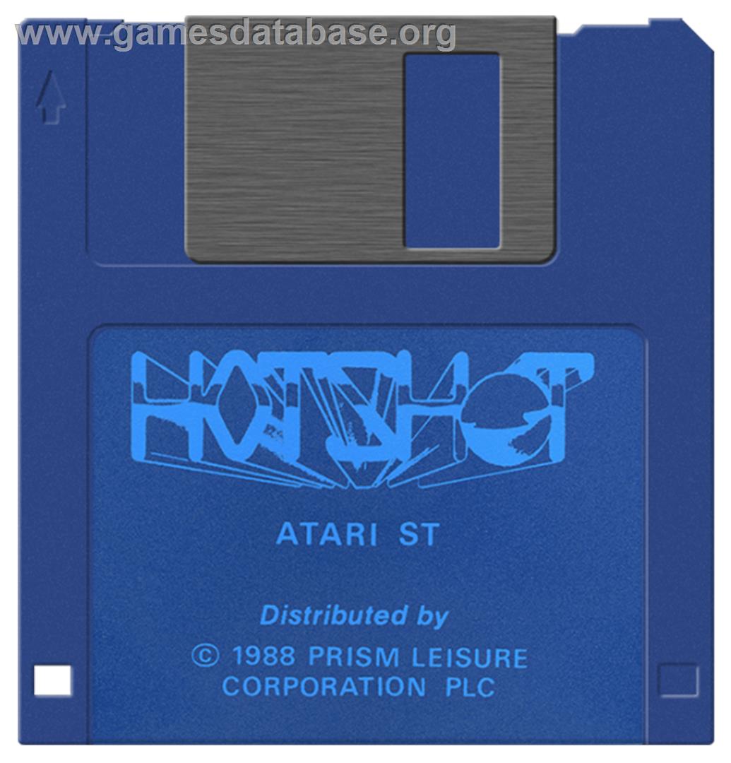 Hot Shot - Atari ST - Artwork - Disc