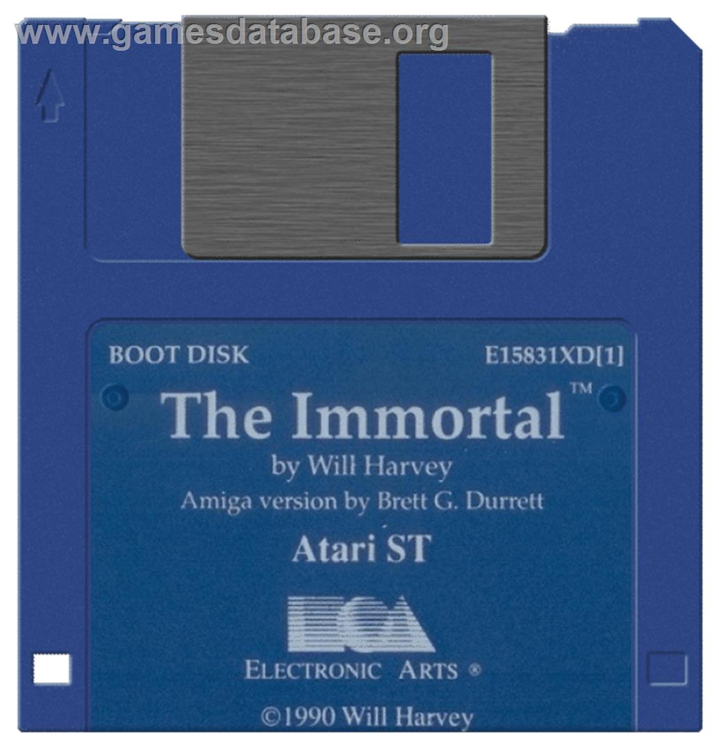 Immortal, The - Atari ST - Artwork - Disc