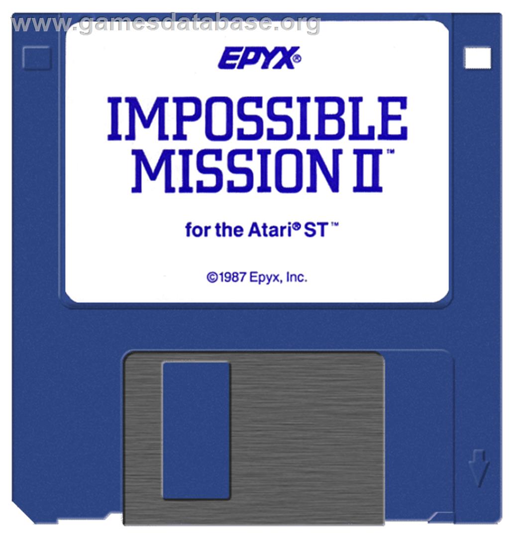 Impossible Mission 2 - Atari ST - Artwork - Disc