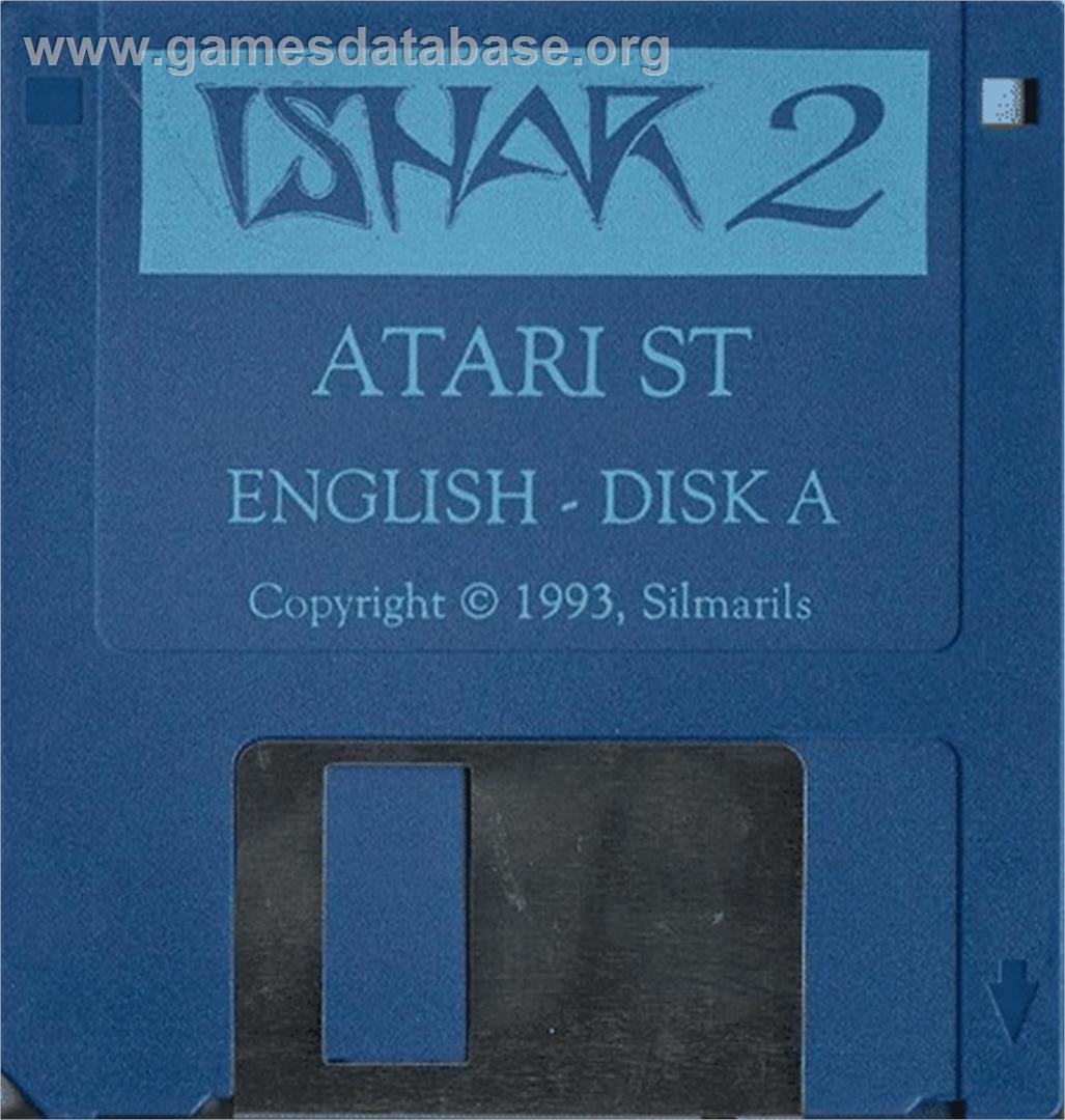 Ishar 2: Messengers of Doom - Atari ST - Artwork - Disc