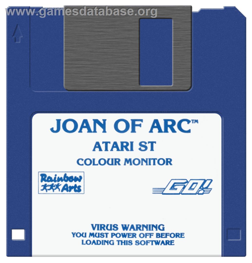 Joan of Arc: Siege and the Sword - Atari ST - Artwork - Disc
