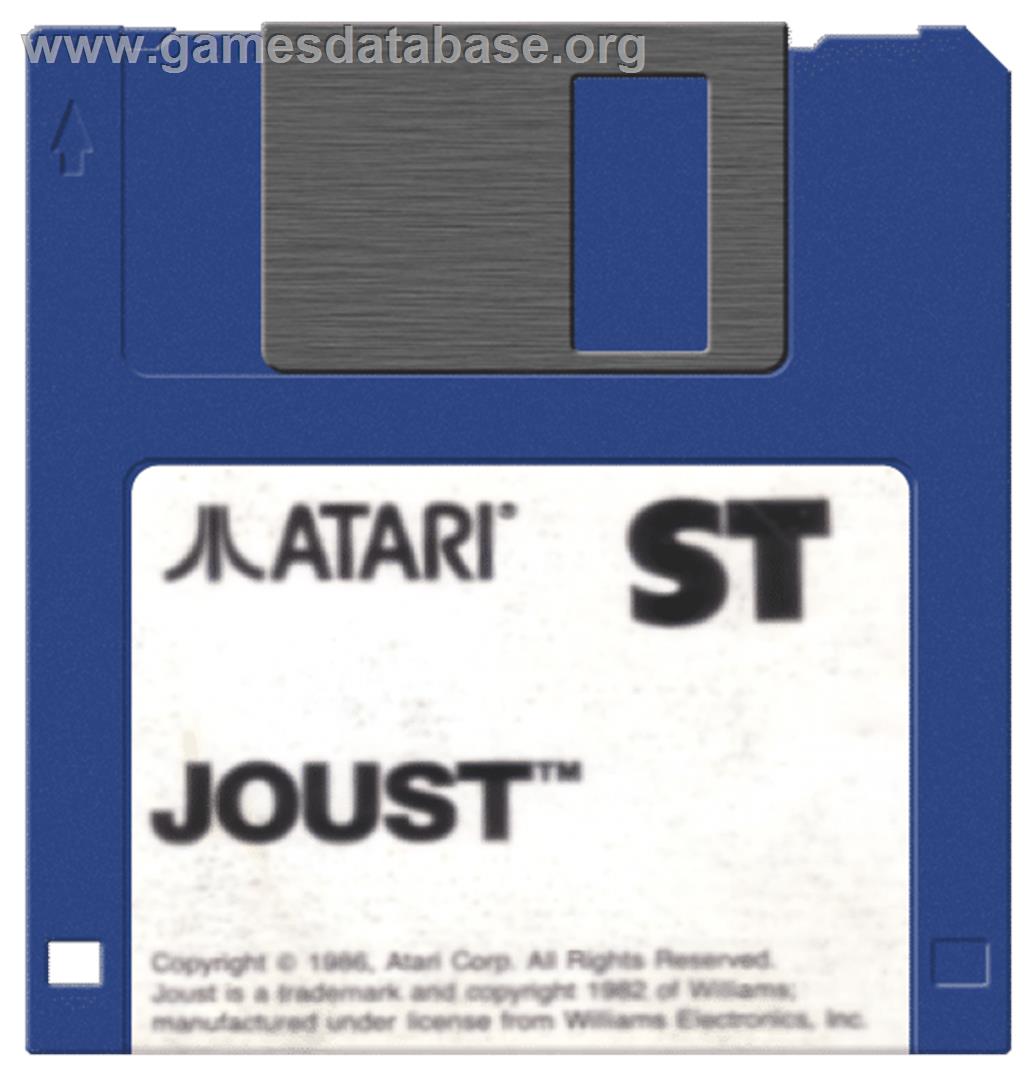 Joust - Atari ST - Artwork - Disc