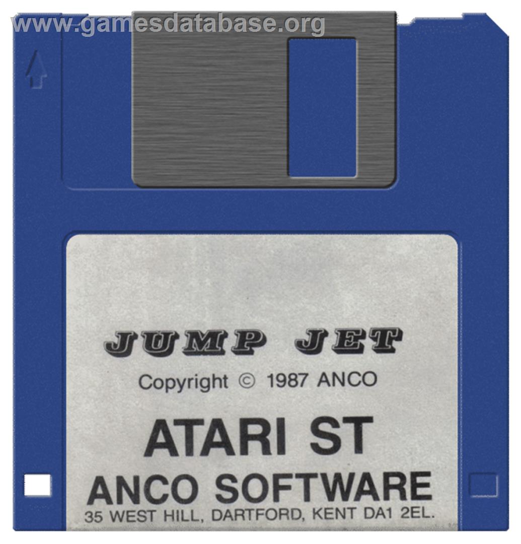 Jump Jet - Atari ST - Artwork - Disc