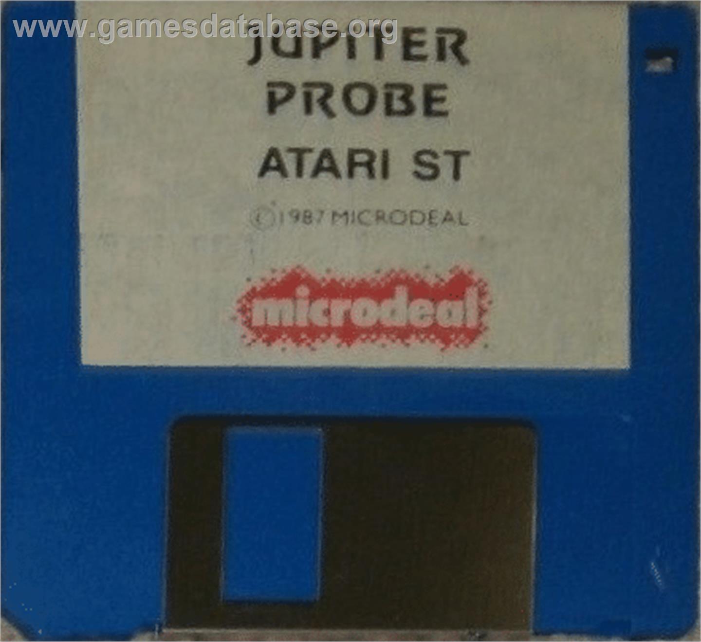 Jupiter Probe - Atari ST - Artwork - Disc
