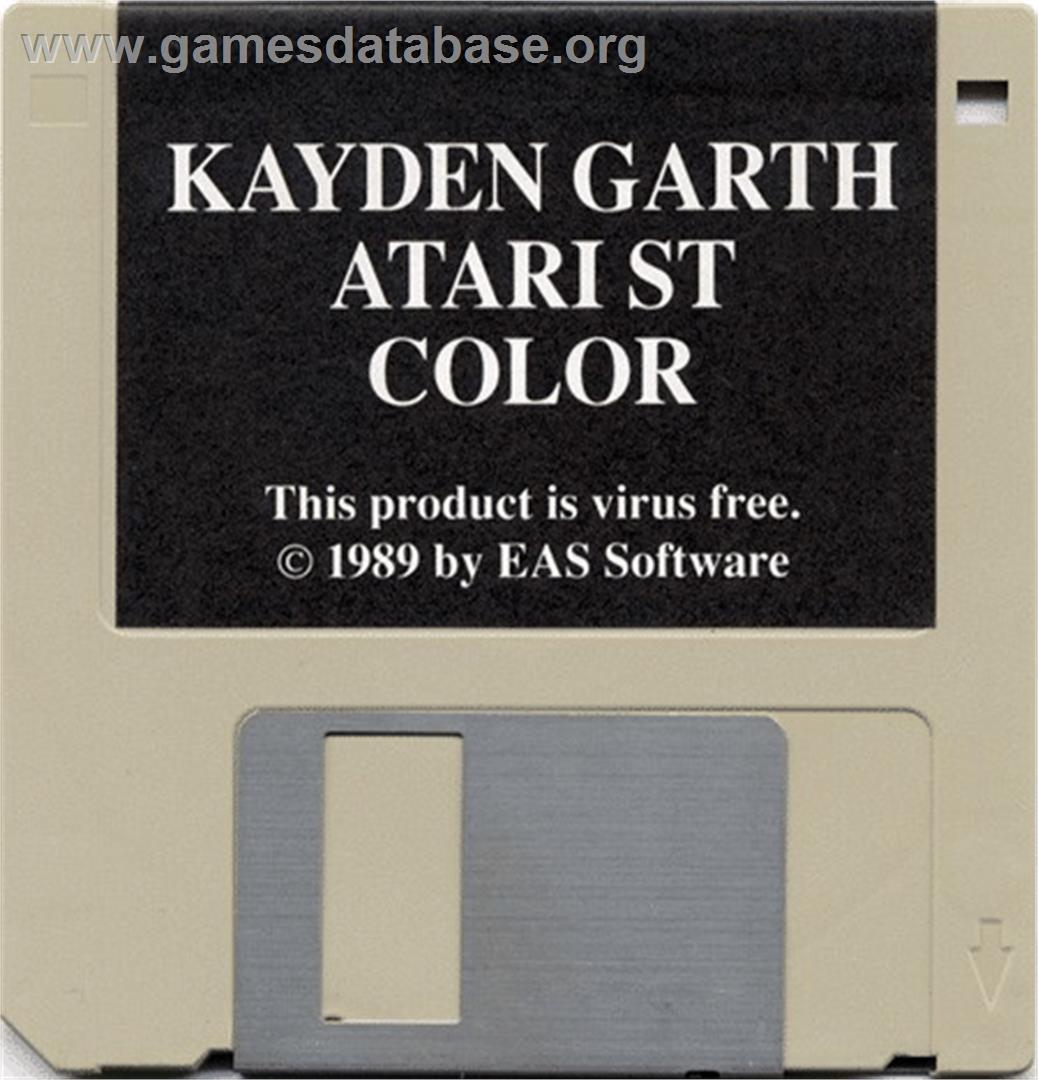 Kayden Garth - Atari ST - Artwork - Disc