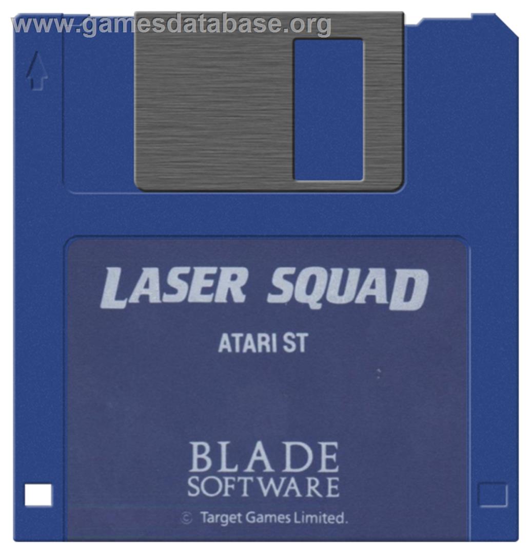 Laser Squad - Atari ST - Artwork - Disc