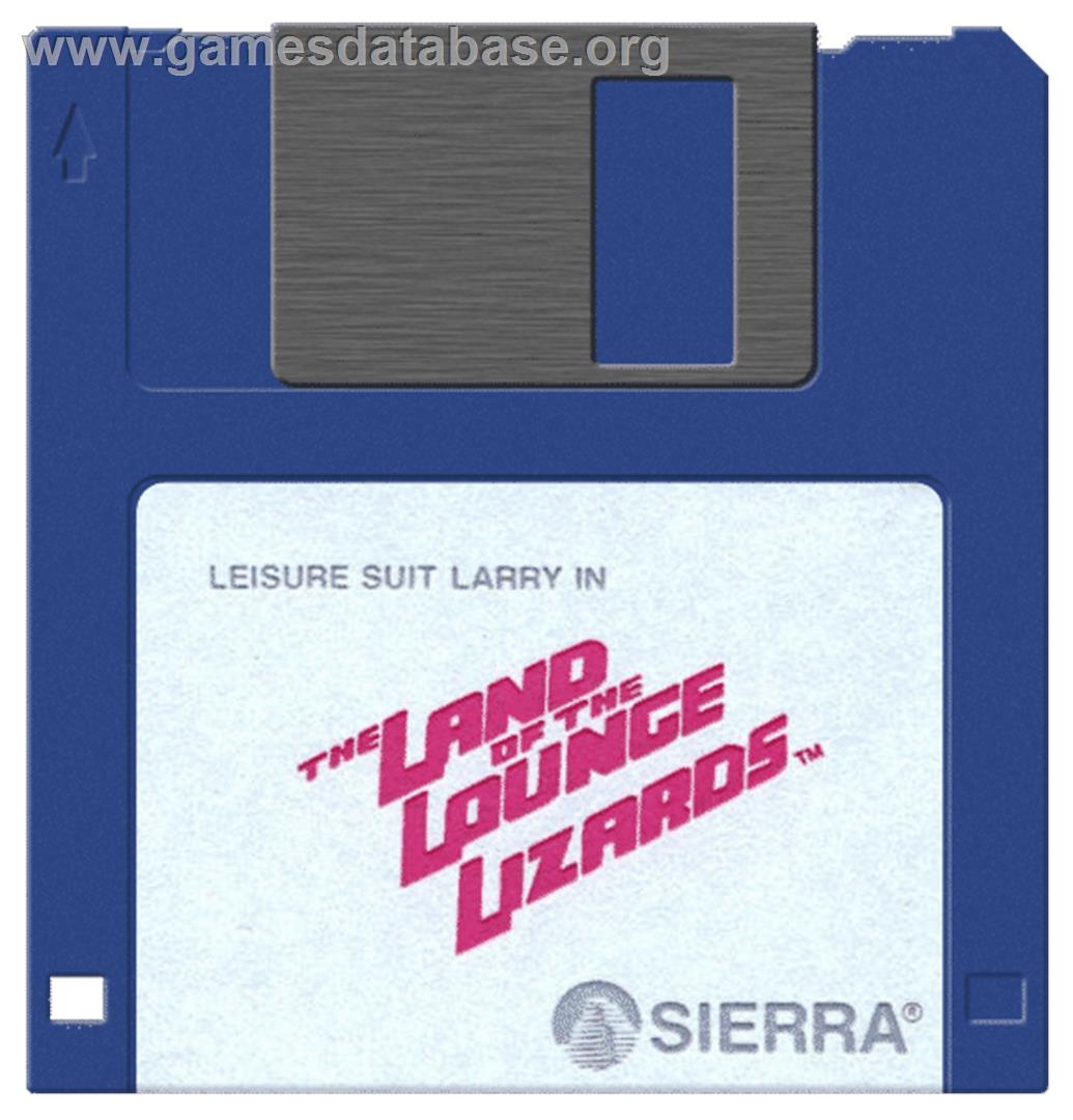 Leisure Suit Larry in the Land of the Lounge Lizards - Atari ST - Artwork - Disc