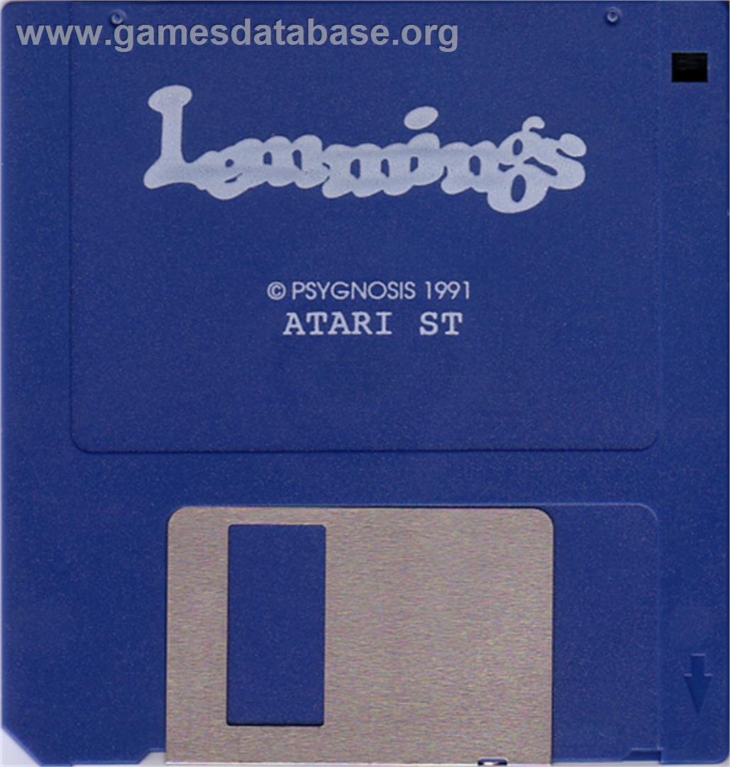 Lemmings - Atari ST - Artwork - Disc