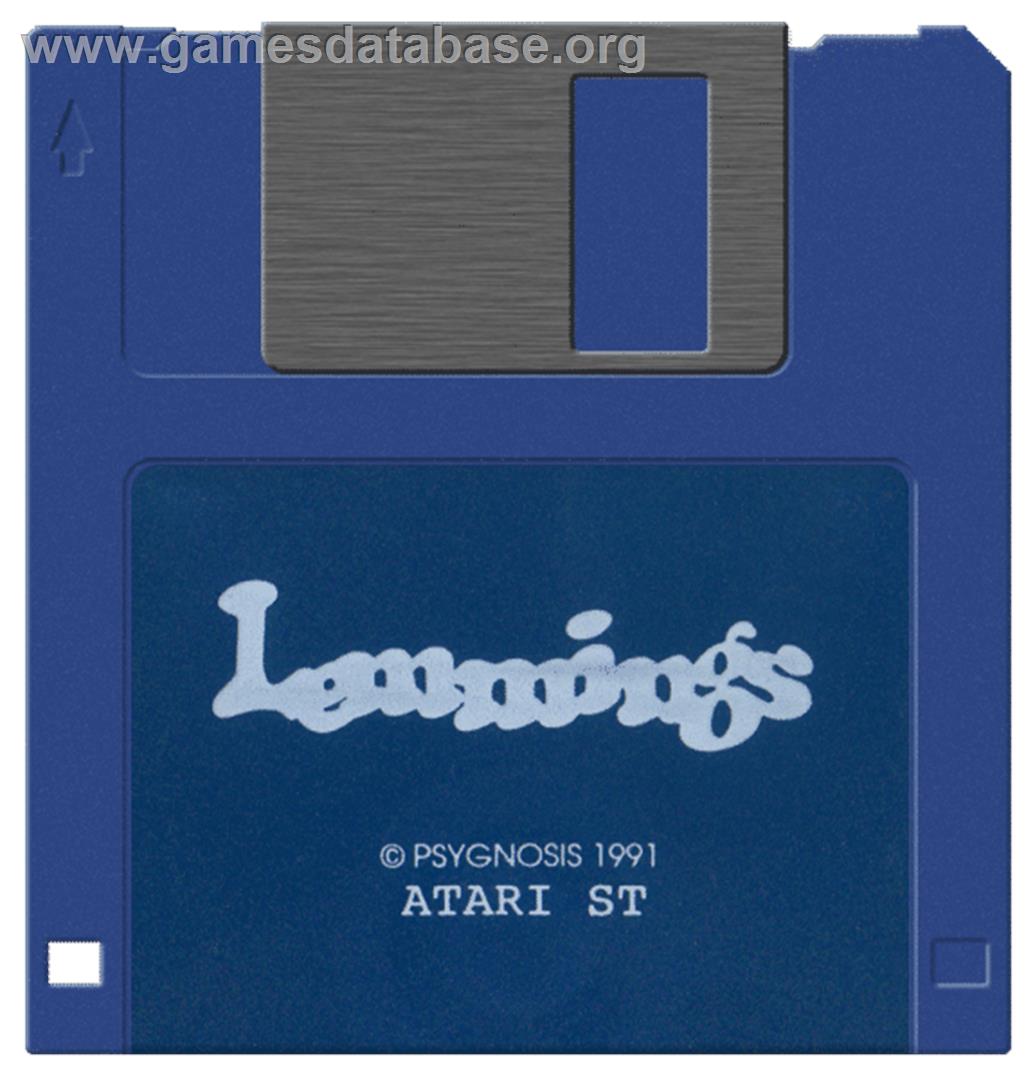Lemmings - Atari ST - Artwork - Disc