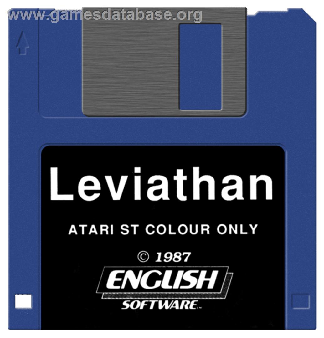 Leviathan - Atari ST - Artwork - Disc