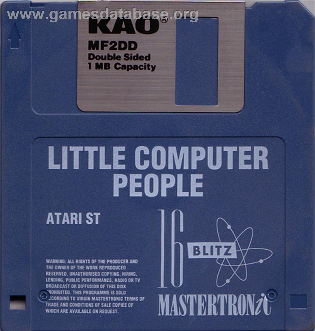 Little Computer People - Atari ST - Artwork - Disc