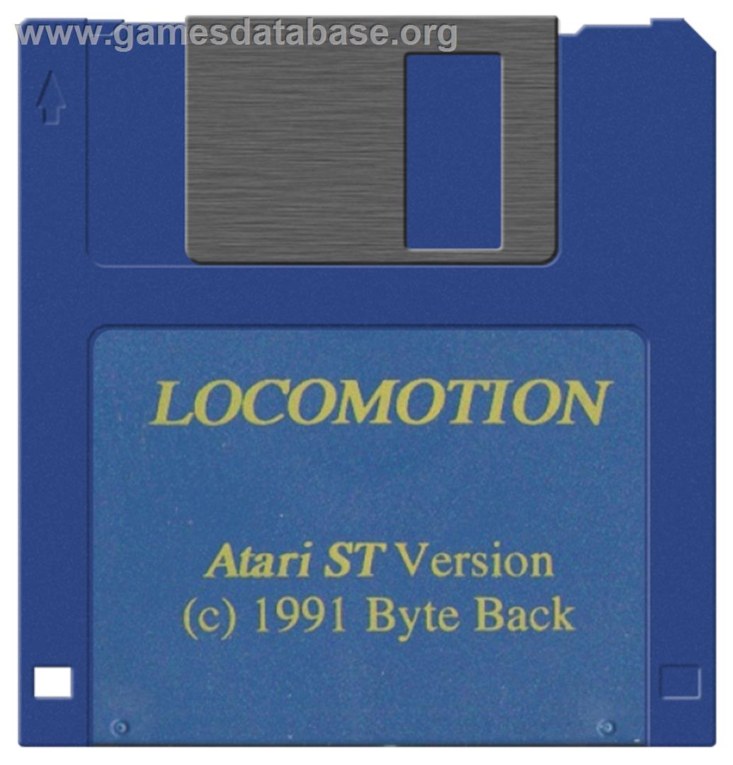 Loco-Motion - Atari ST - Artwork - Disc