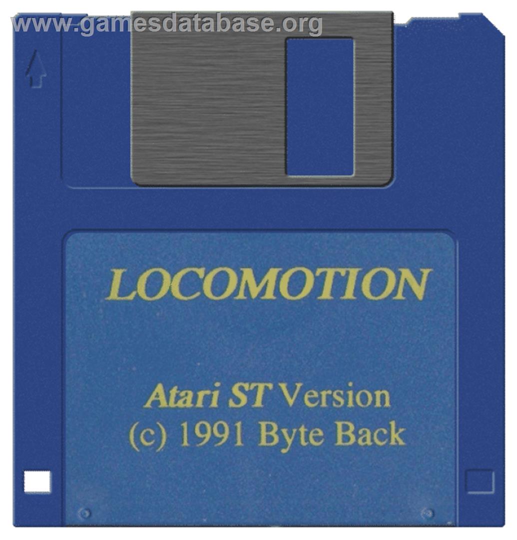 Locomotion - Atari ST - Artwork - Disc