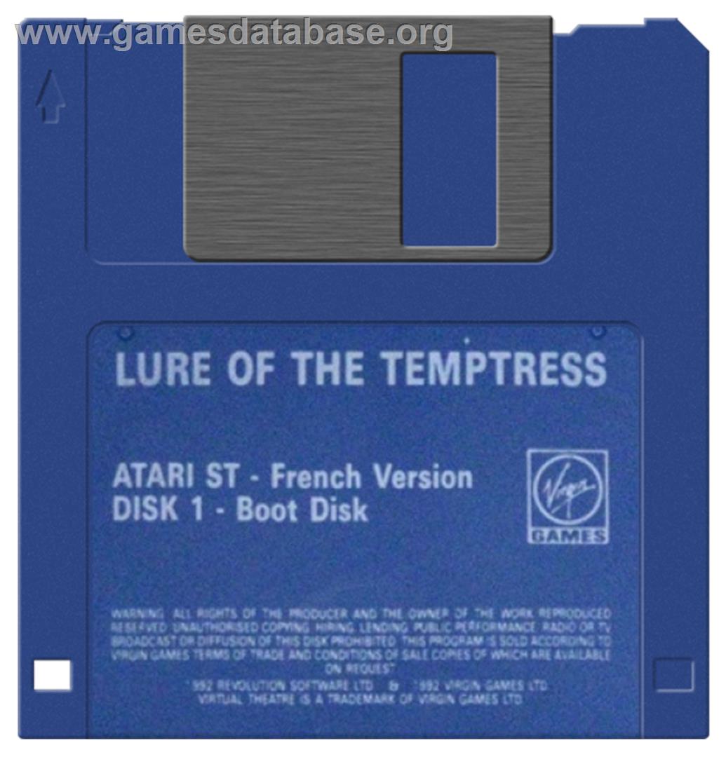 Lure of the Temptress - Atari ST - Artwork - Disc