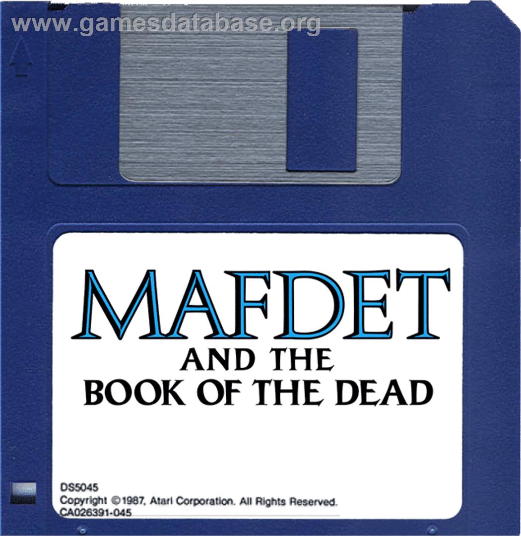Mafdet And The Book Of The Dead - Atari ST - Artwork - Disc