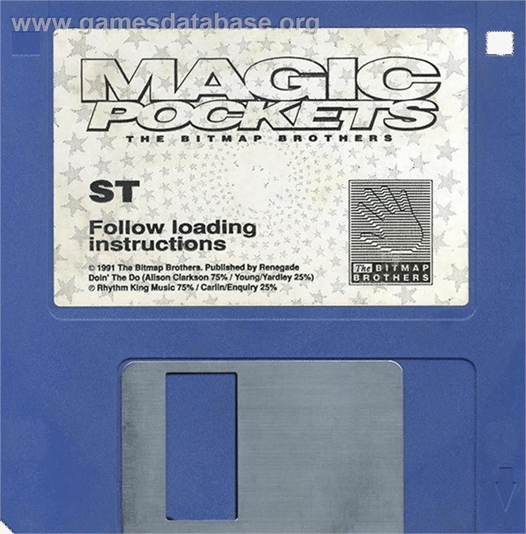 Magic Pockets - Atari ST - Artwork - Disc