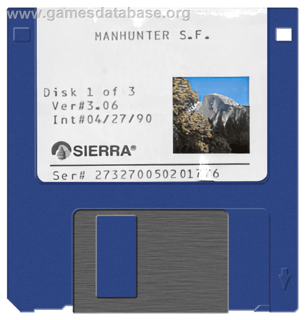 Manhunter: San Francisco - Atari ST - Artwork - Disc