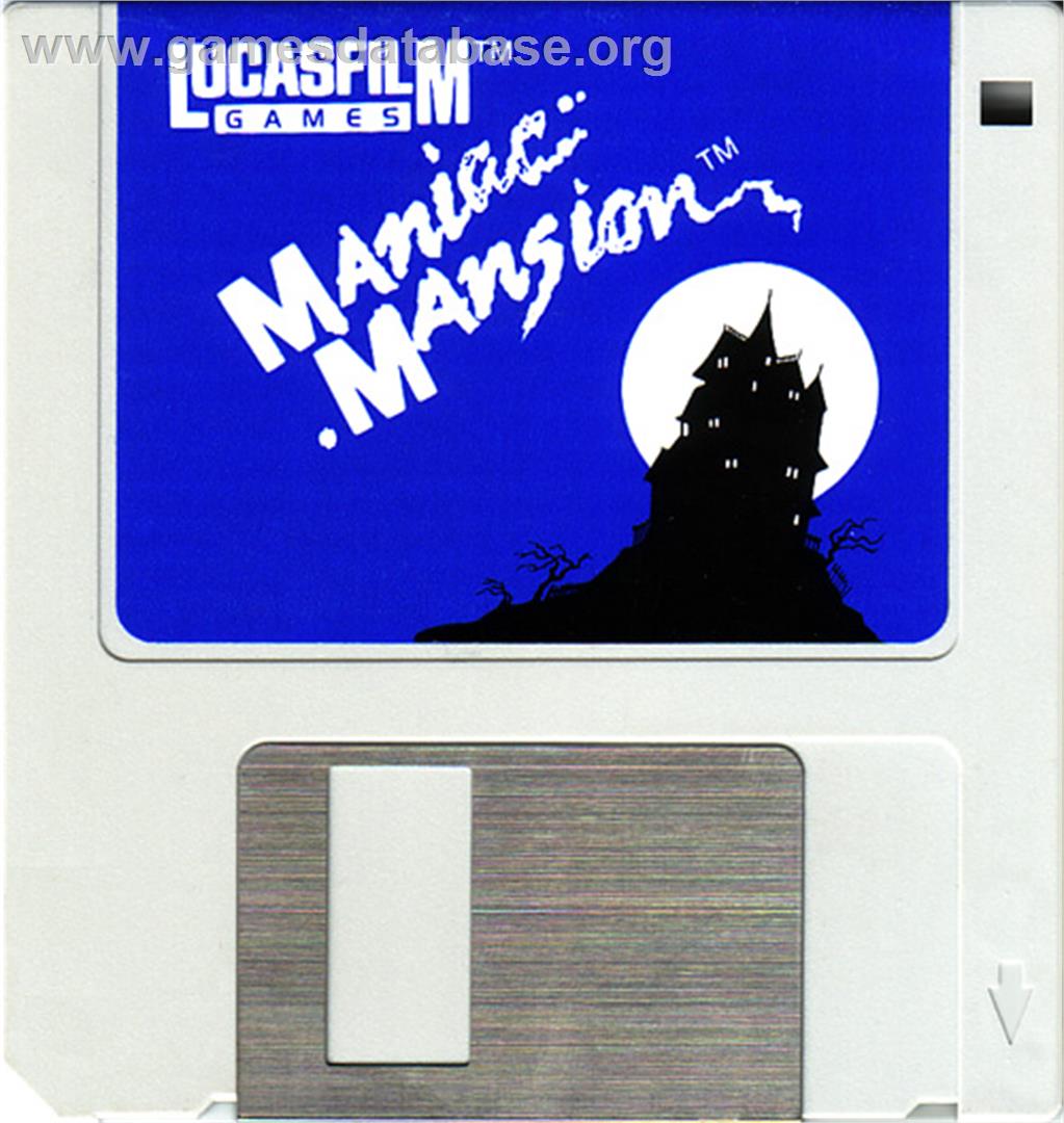 Maniac Mansion - Atari ST - Artwork - Disc