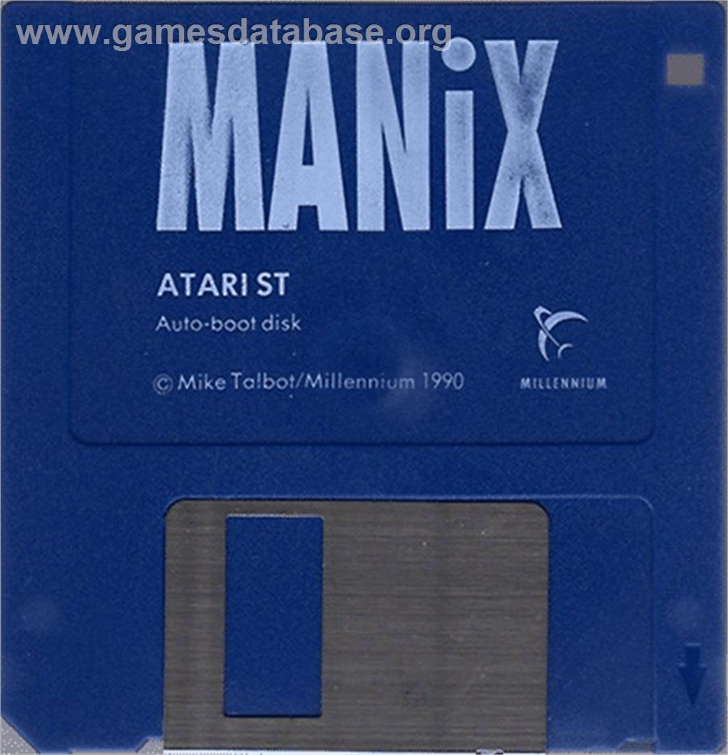 Manix - Atari ST - Artwork - Disc