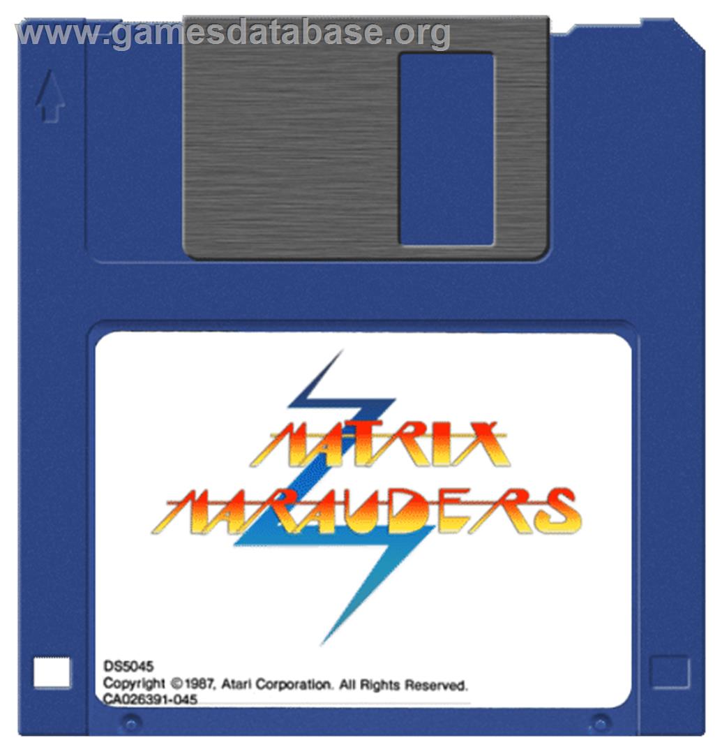 Matrix Marauders - Atari ST - Artwork - Disc