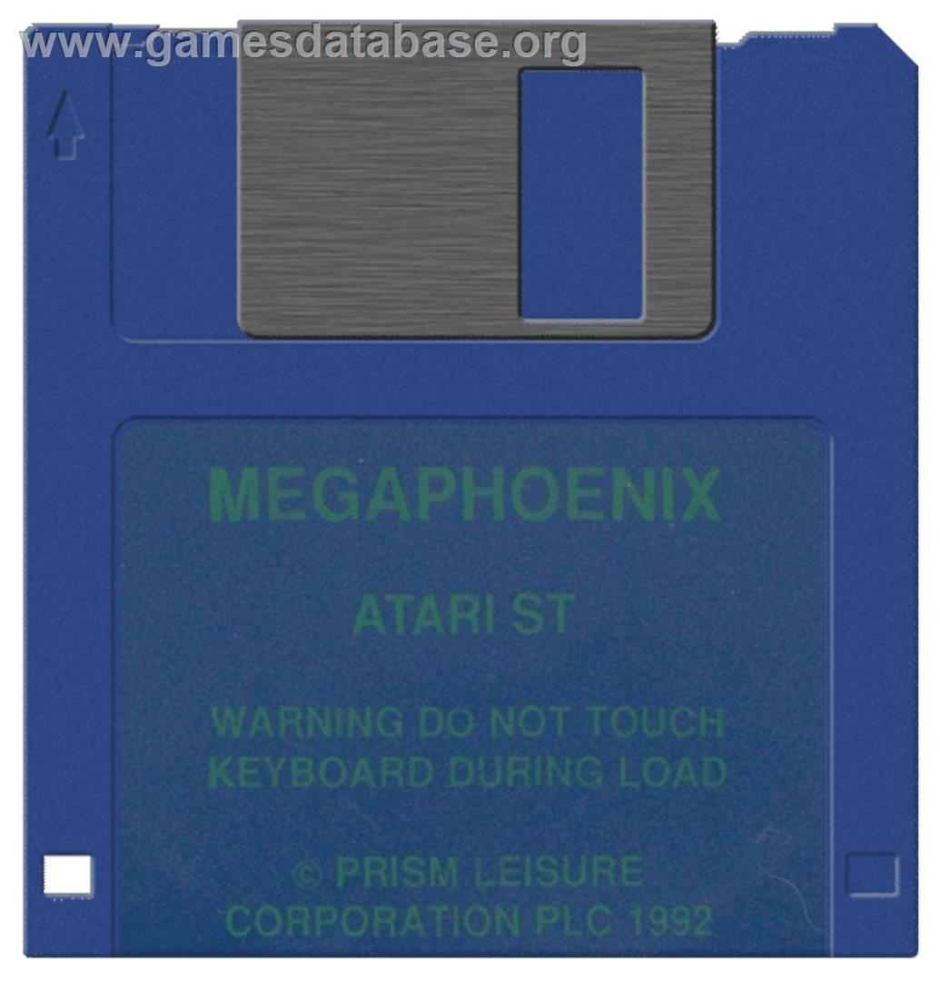 Mega Phoenix - Atari ST - Artwork - Disc