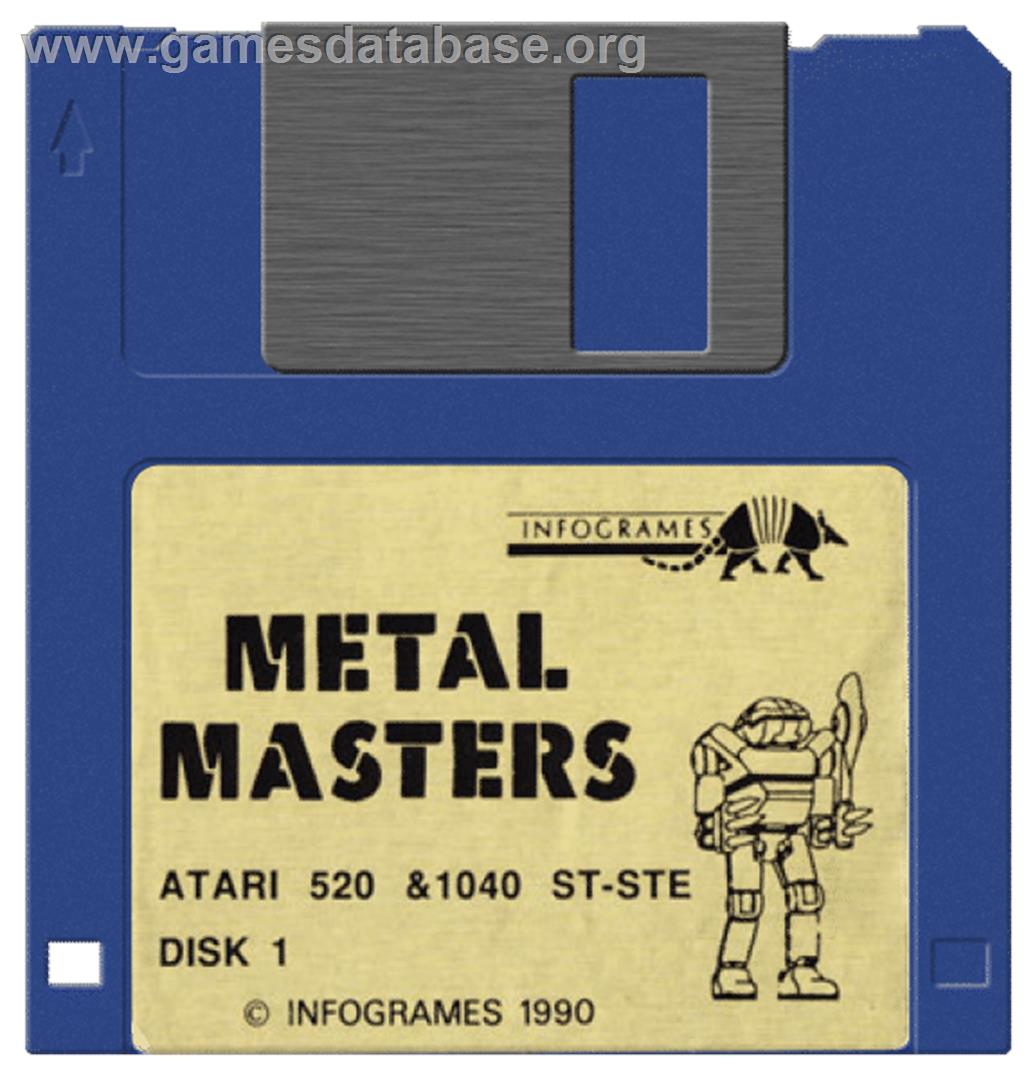 Metal Masters - Atari ST - Artwork - Disc