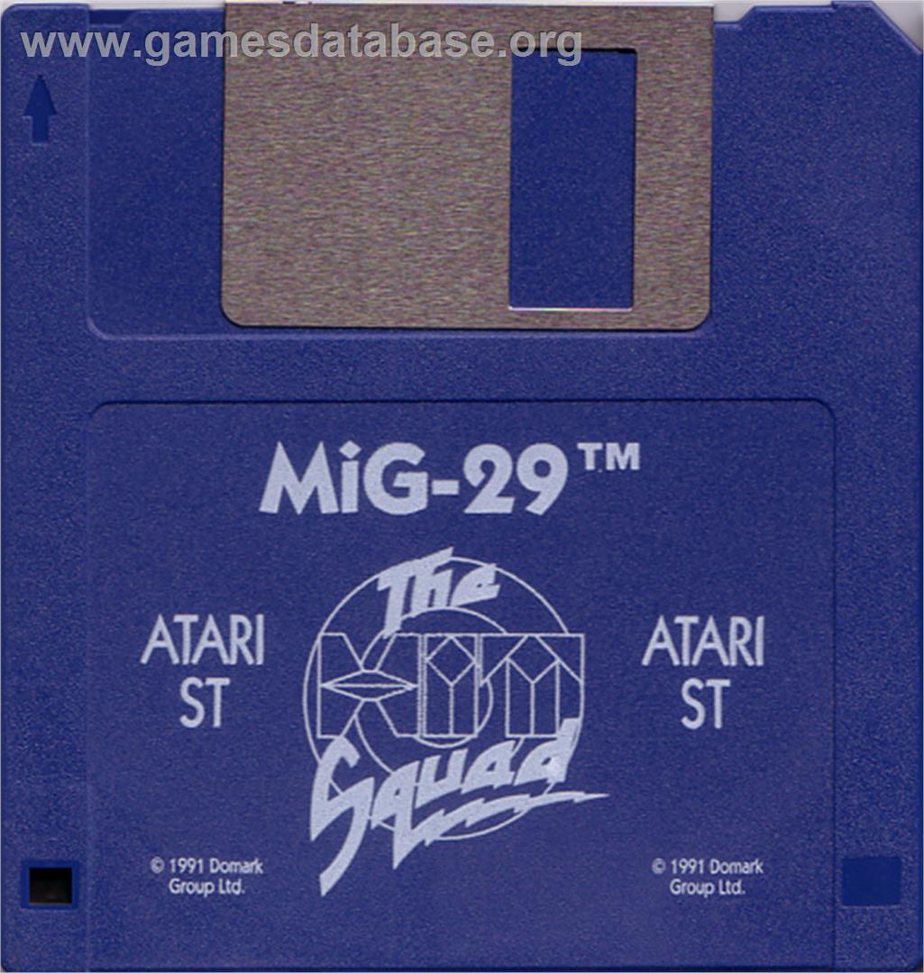 MiG-29 Fulcrum - Atari ST - Artwork - Disc