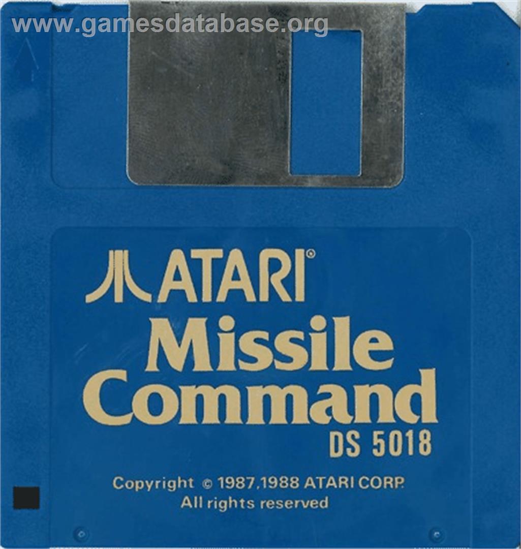 Missile Command - Atari ST - Artwork - Disc