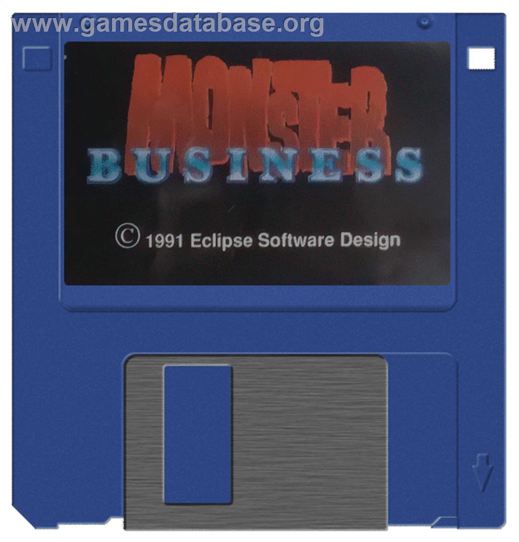 Monster Business - Atari ST - Artwork - Disc