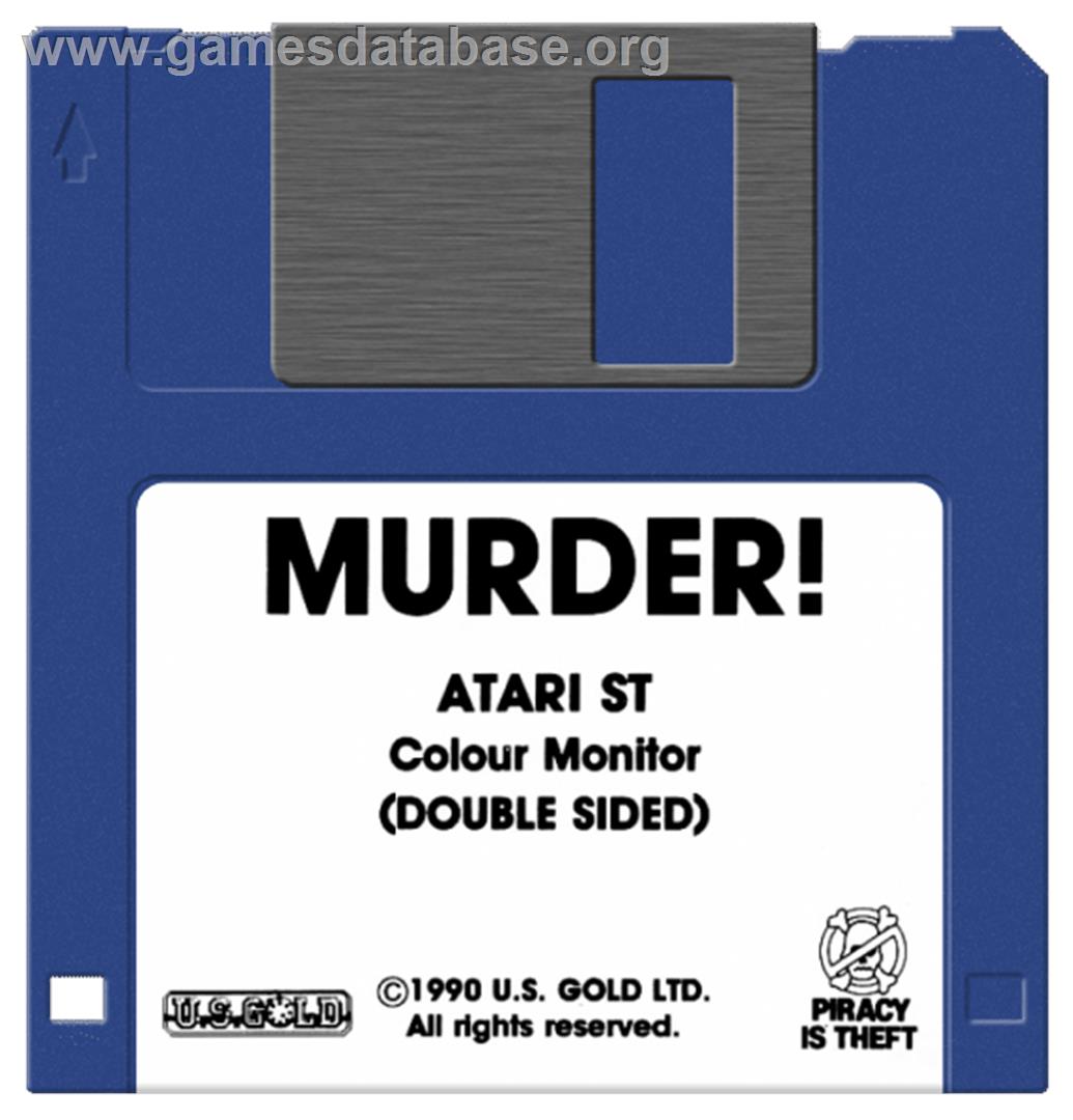 Murder! - Atari ST - Artwork - Disc