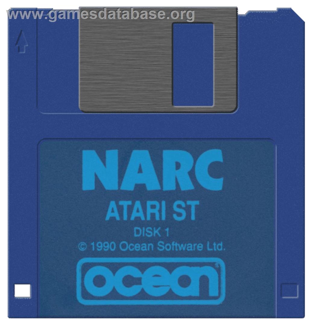 NARC - Atari ST - Artwork - Disc
