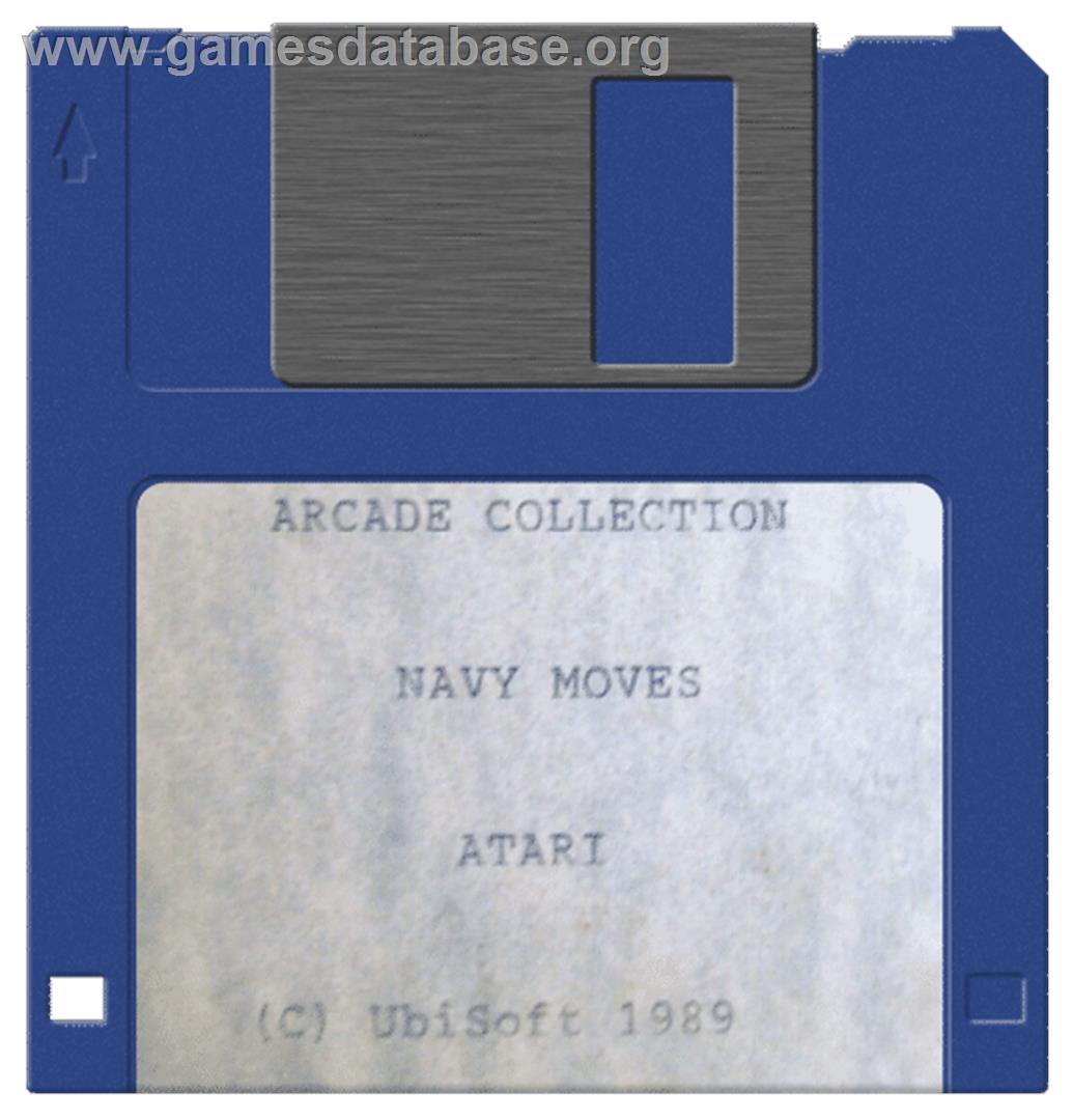 Navy Moves - Atari ST - Artwork - Disc