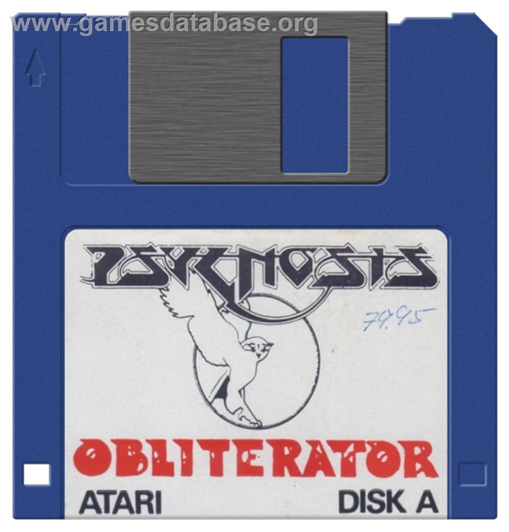 Obliterator - Atari ST - Artwork - Disc