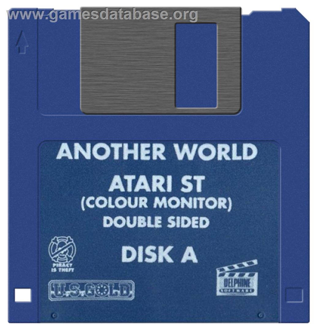Out of This World - Atari ST - Artwork - Disc