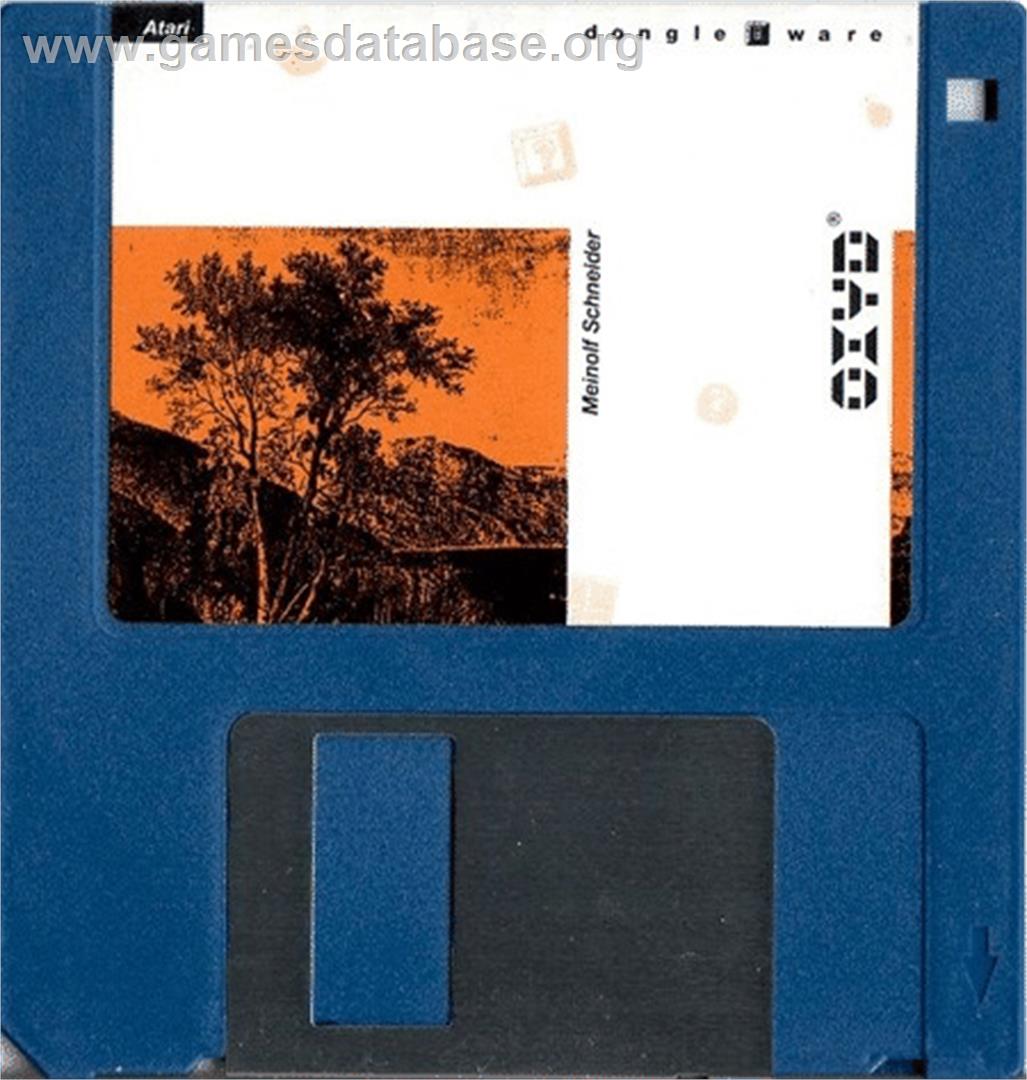 Oxyd - Atari ST - Artwork - Disc