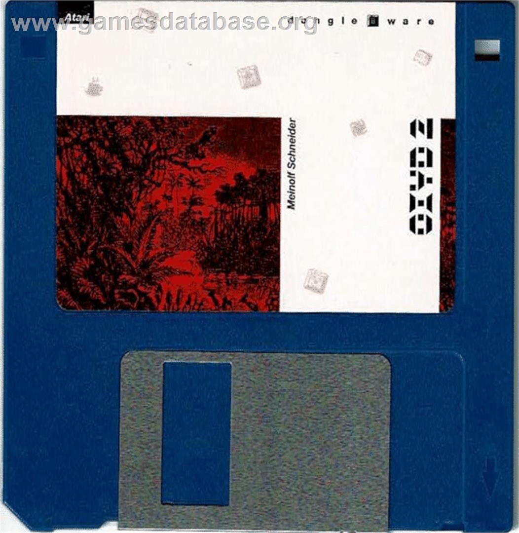 Oxyd 2 - Atari ST - Artwork - Disc