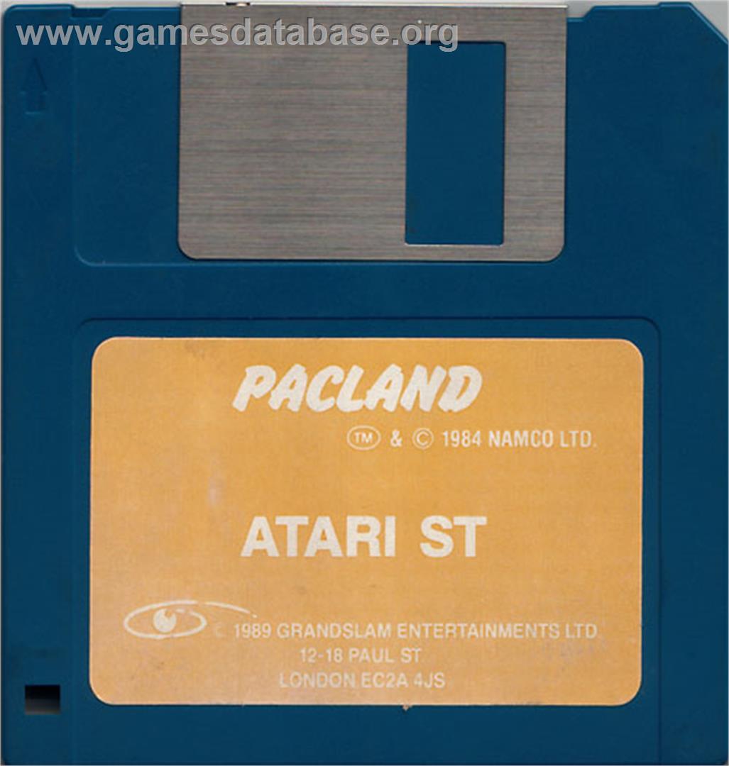Pac-Land - Atari ST - Artwork - Disc