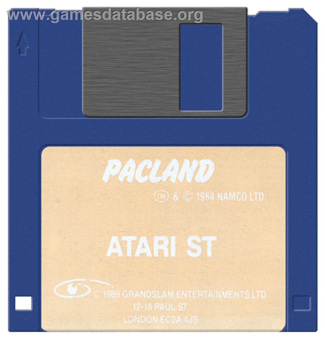 Pac-Land - Atari ST - Artwork - Disc