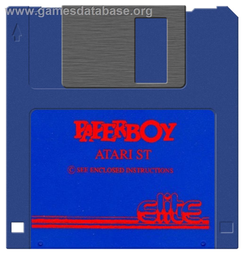 Paperboy - Atari ST - Artwork - Disc