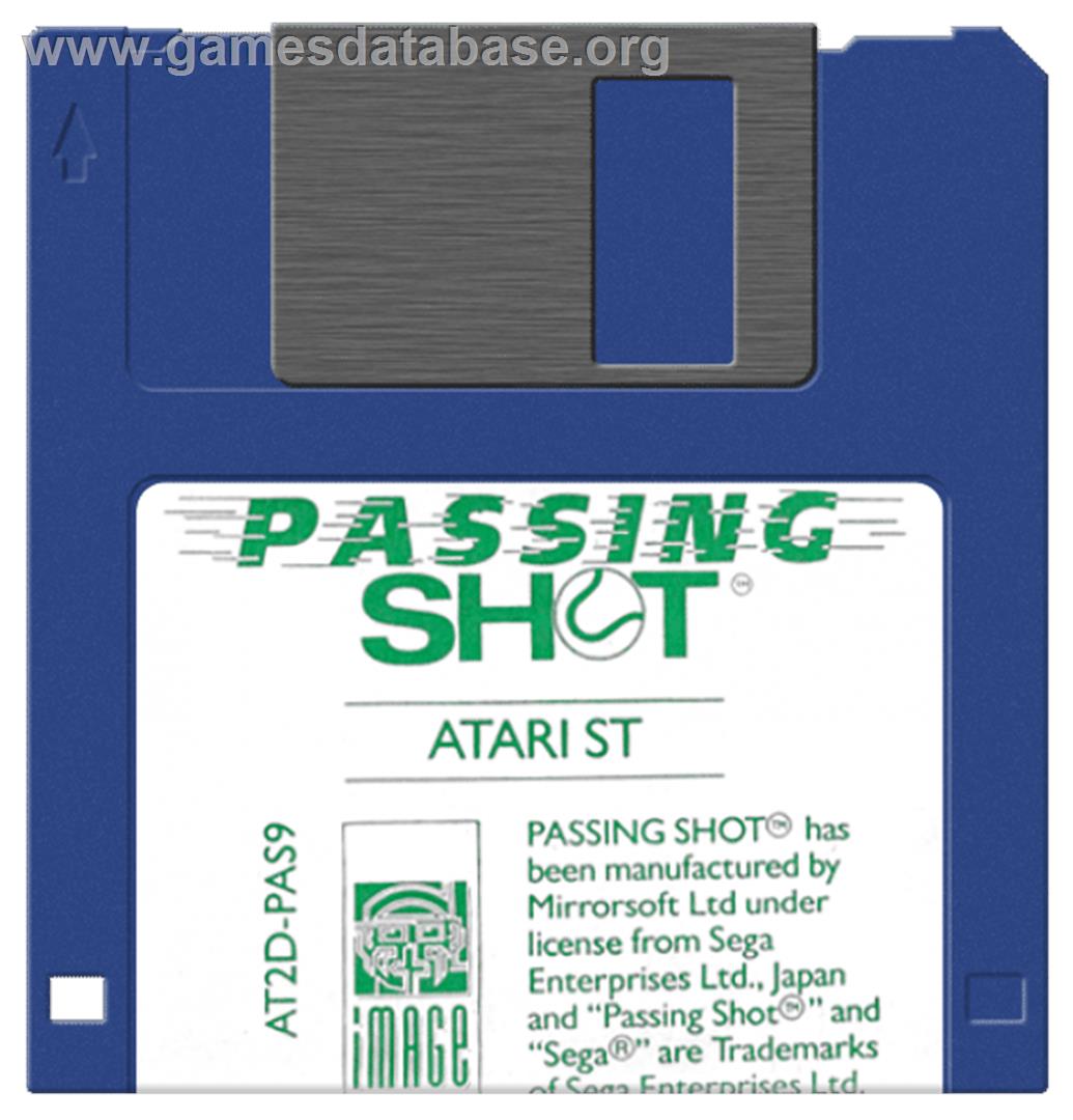 Passing Shot - Atari ST - Artwork - Disc