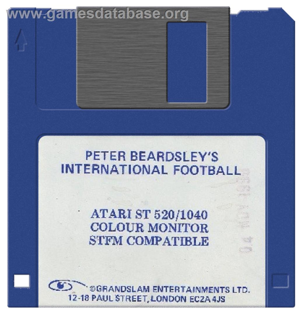 Peter Beardsley's International Football - Atari ST - Artwork - Disc