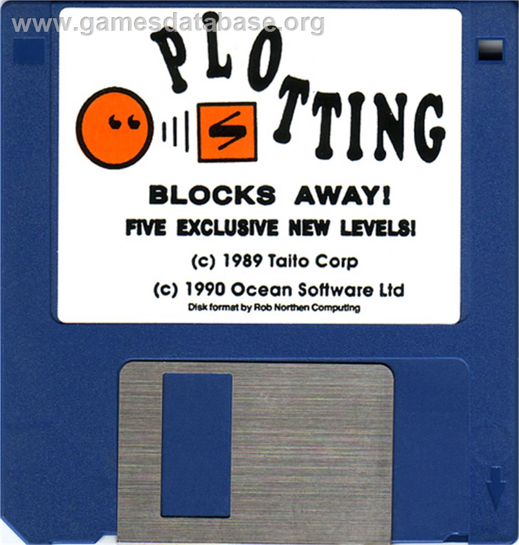 Plotting - Atari ST - Artwork - Disc