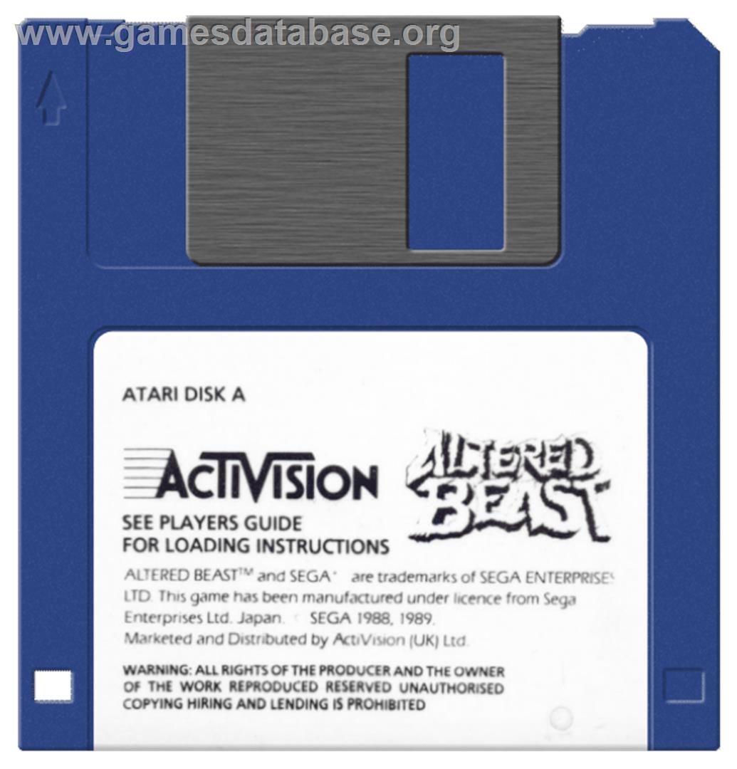 Plundered Hearts - Atari ST - Artwork - Disc